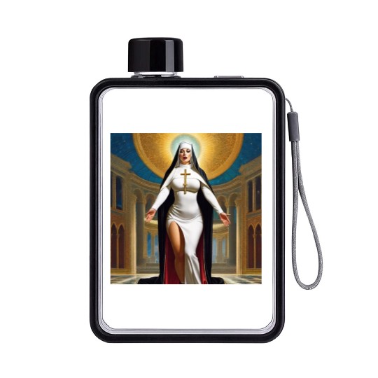 Holy Ghost Flat Water Bottles