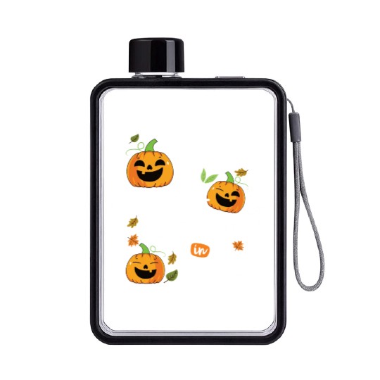 Teacher Halloween Pre K Teacher Kindergarten Flat Water Bottles
