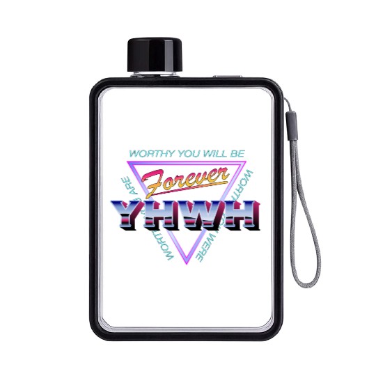 Forever YHWH Flat Water Bottles