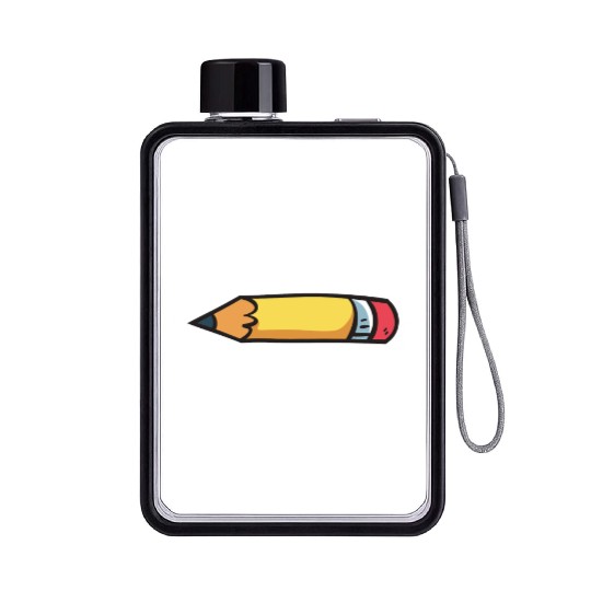 Cute Pre Kindergarten Back To School Pre K Teacher Flat Water Bottles