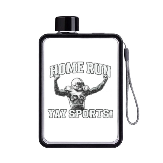 Home Run Football, Yay Sports! Flat Water Bottles