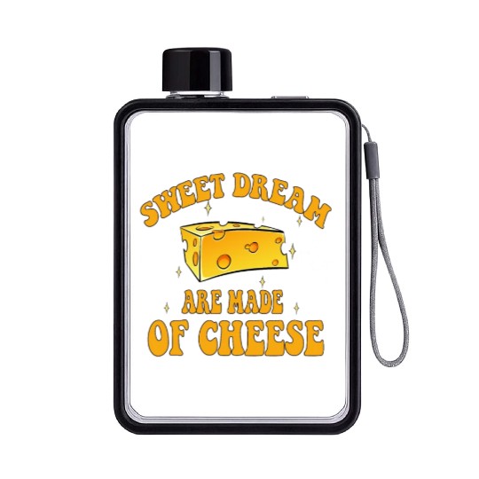 Sweet Dream are Made of Cheese Flat Water Bottles