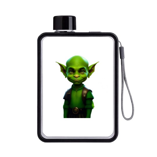 Green Goblin Rascal Embrace the Mischief Flat Water Bottles