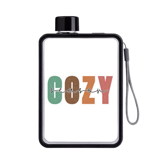 Cozy Season Flat Water Bottles