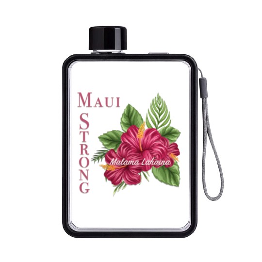 Malama Lahaina: Maui Strong 2 Flat Water Bottles