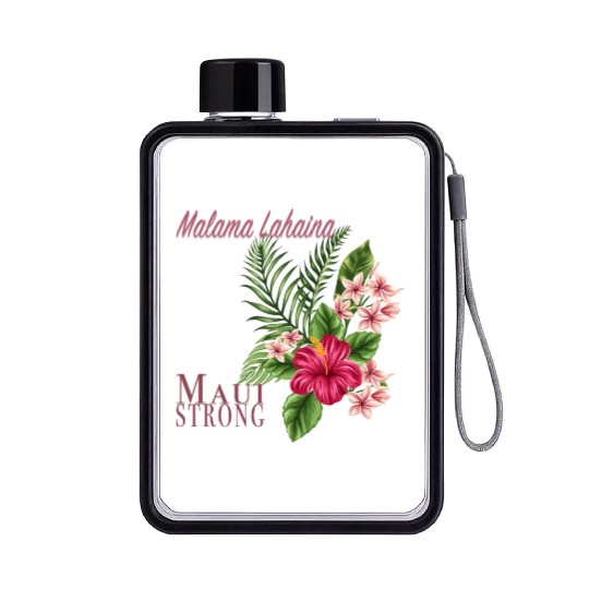 Malama Lahaina: Maui Strong Flat Water Bottles