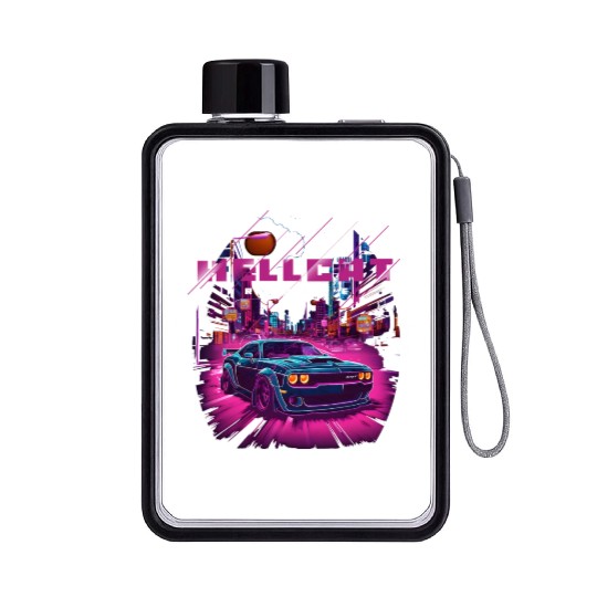 Hellcat SRT Flat Water Bottles