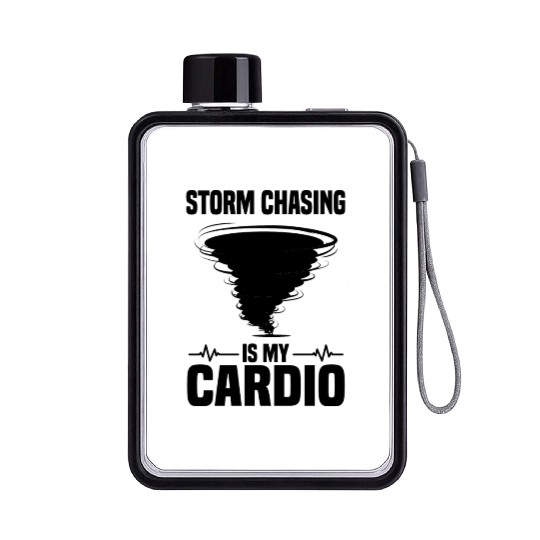 Gift idea for storm chasers | Storm Attendant Flat Water Bottles