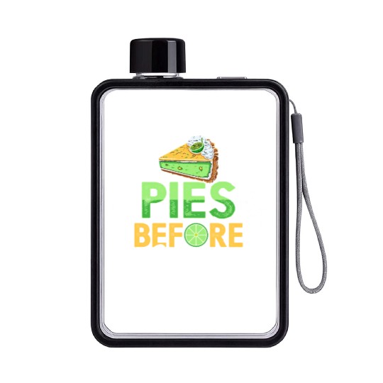 Key Lime Pie Lover Dessert Flat Water Bottles