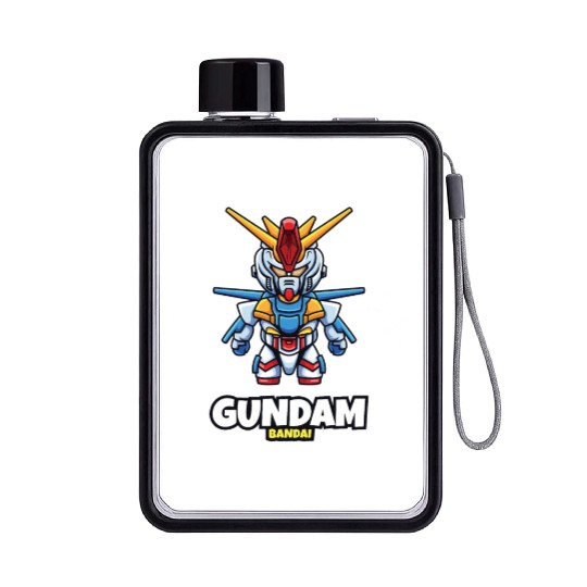 Gundam Bandai world fantastic Flat Water Bottles