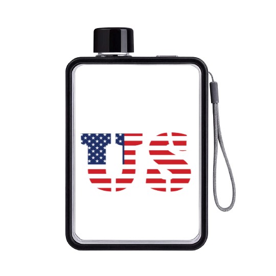 Proud Mom Of A Us Army Soldier Flat Water Bottles