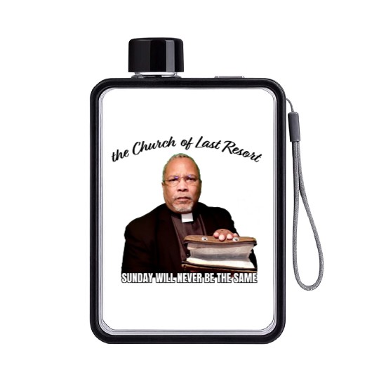 Sunday Will Never Be The Same Flat Water Bottles