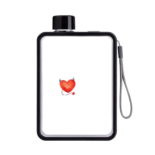 I Love Me Valentine s Day Flat Water Bottles