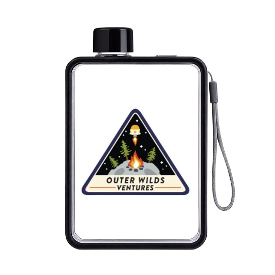 Outer Wilds Ventures Premium Scoop Flat Water Bottles