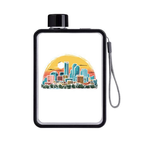 New Orleans Louisiana USA America United States Flat Water Bottles