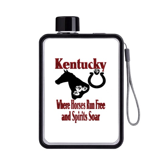 Kentucky Spirits Flat Water Bottles