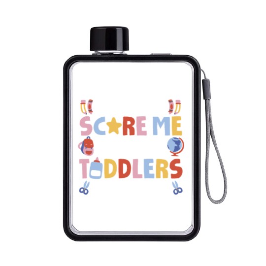 Daycare Teacher Flat Water Bottles