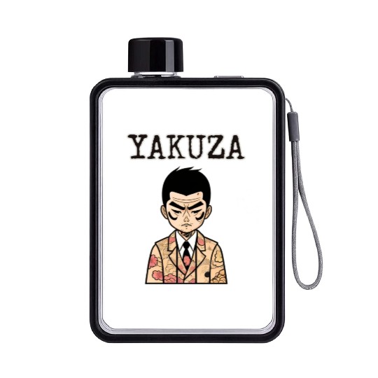 Yakuza Flat Water Bottles
