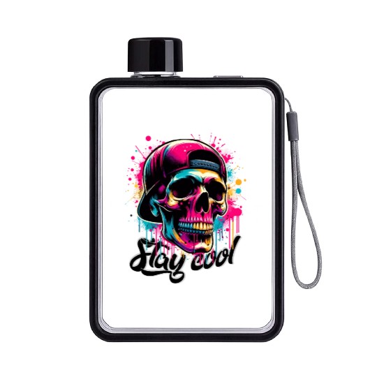 Totenkopf Stay cool Flat Water Bottles