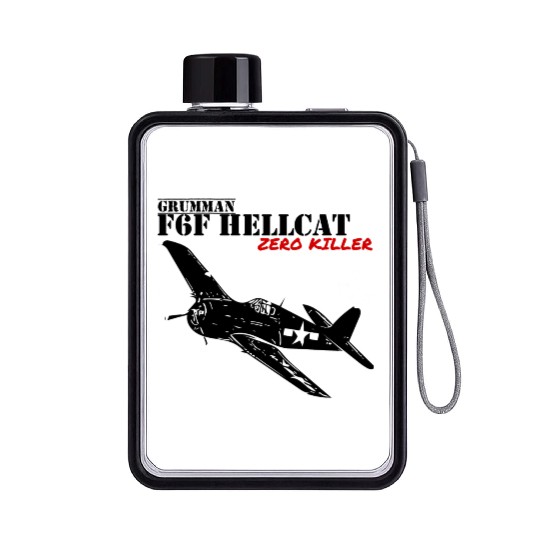 F6F Hellcat Flat Water Bottles