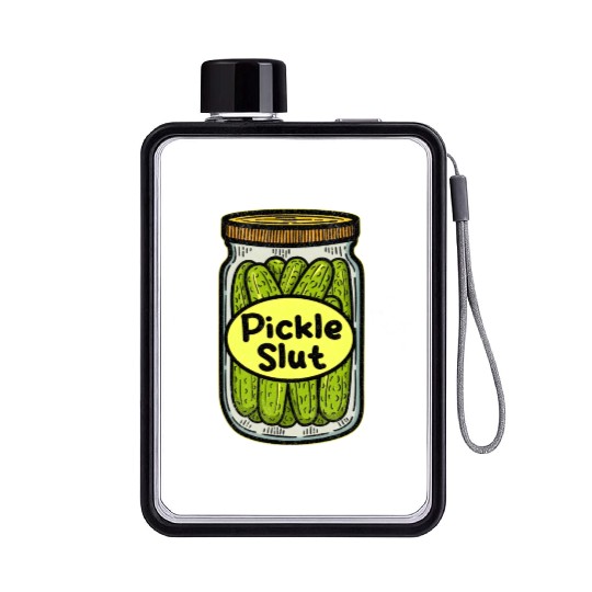 Pickle Slut Flat Water Bottles