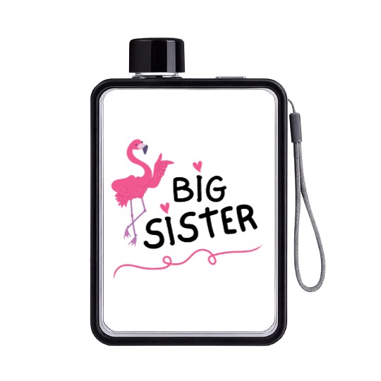 Big Sister Little Brother Matching Outfits Toddler Flat Water Bottles