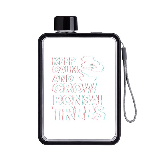 Japan Tree Nature Flat Water Bottles