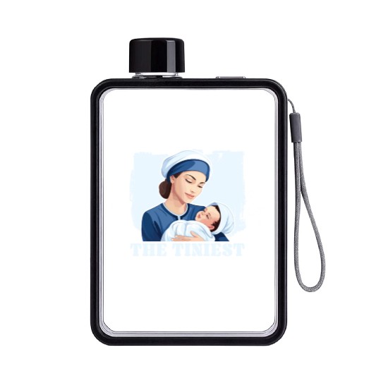 Registered Nurse Medical Medicine Neonatal Nurse Flat Water Bottles