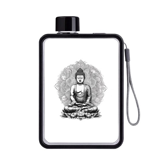 Nirvana Buddhism Flat Water Bottles