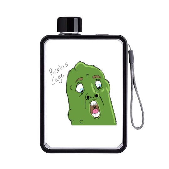 Picolas Cage Flat Water Bottles