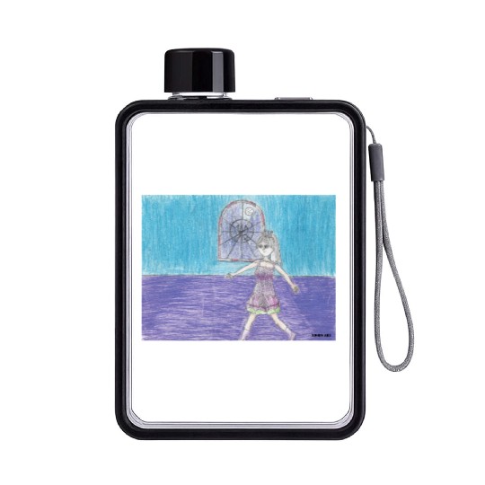 Dance of the Sugar Plum Fairy Nutcracker Scene Flat Water Bottles