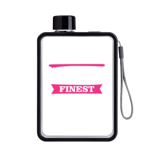 The World's Finest Art Teacher Flat Water Bottles