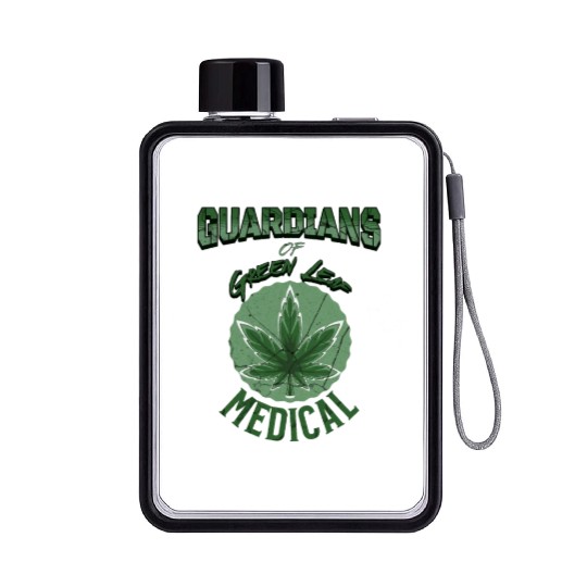 Guardians of Green Life Medical Flat Water Bottles