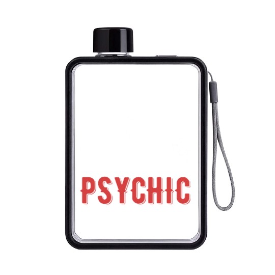 Trust Me, I'm Psychic Celestial Card Decks Flat Water Bottles