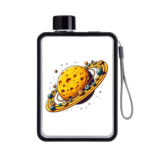 Galaxy Mac and Cheese | Sci-fi Comfort Food Gifts Flat Water Bottles