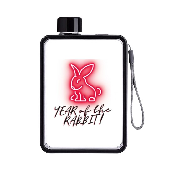 Year of the Rabbit - Chinese New Year Flat Water Bottles