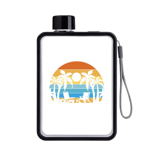 Retirement gift idea Retired Teacher Paraeducator Flat Water Bottles