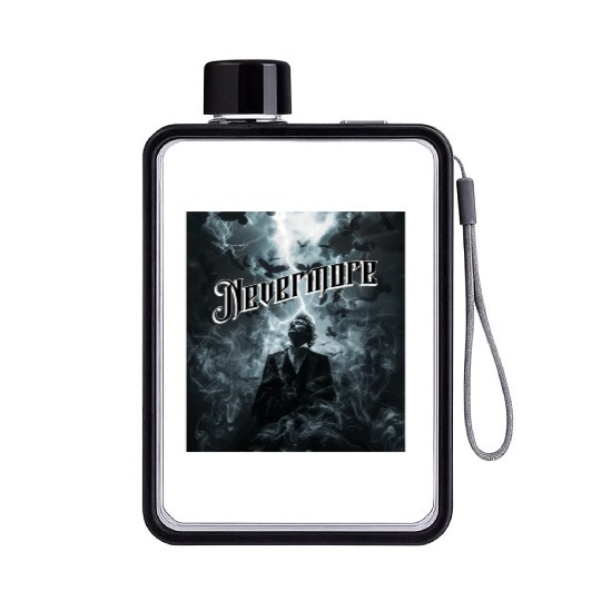 Nevermore Flat Water Bottles