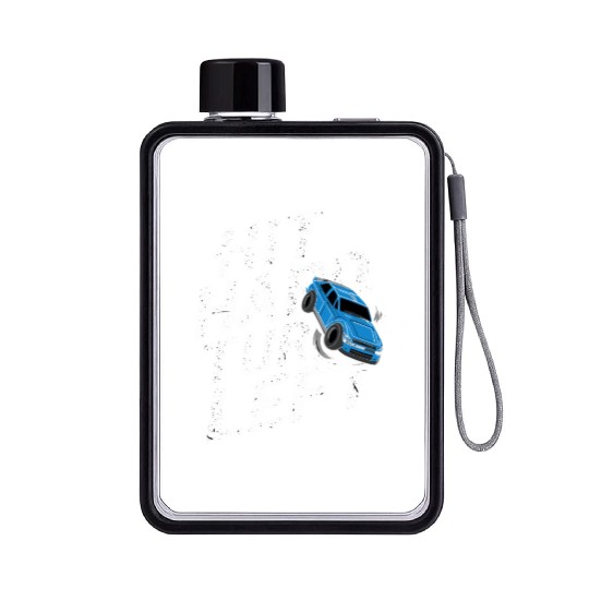 Demo Derby Demolition Derby Demolition Derby Lover Flat Water Bottles