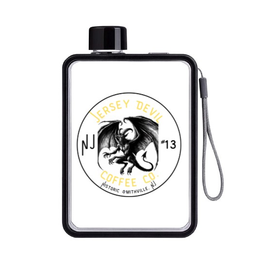 Jersey Devil Coffee Company Flat Water Bottles