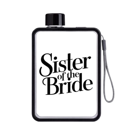 Sister Of The Bride Special Day Gathering Flat Water Bottles