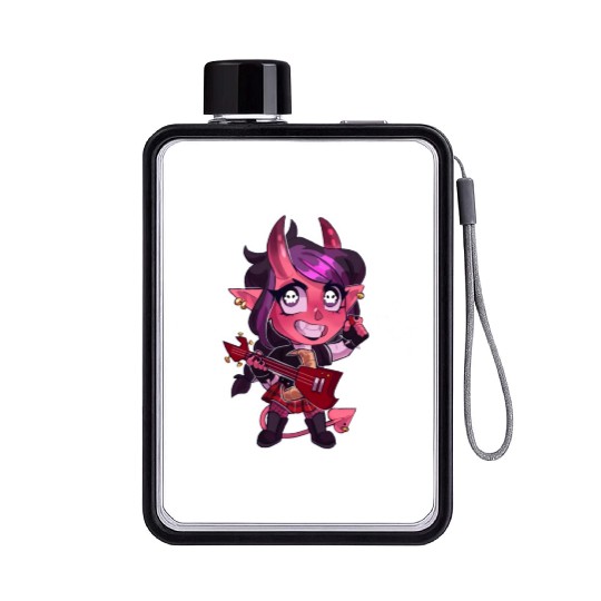 Fig Charm Flat Water Bottles