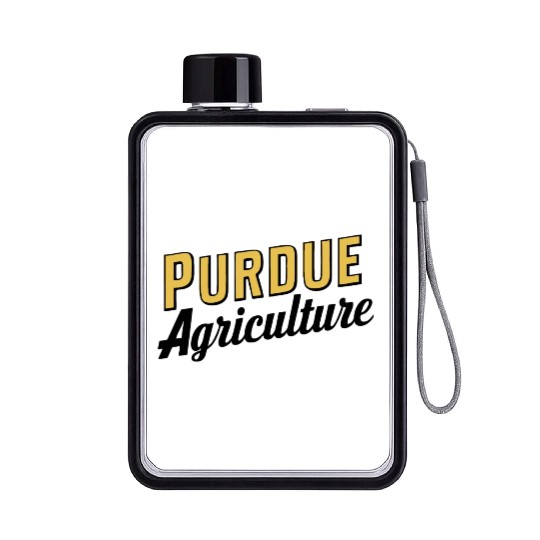 Purdue Agriculture Flat Water Bottles