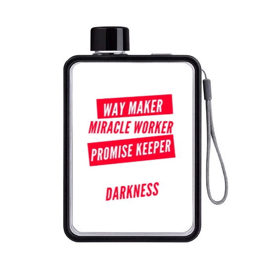 Way Maker Flat Water Bottles