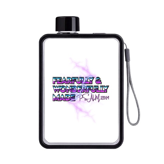 Fearfully & Wonderfully Made Flat Water Bottles