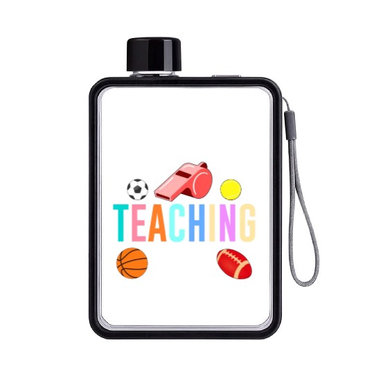 Inspiring Physical Education Teacher Design for PE Flat Water Bottles