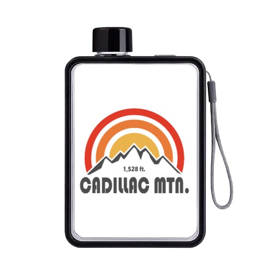 Cadillac Mountain Acadia National Park Flat Water Bottles