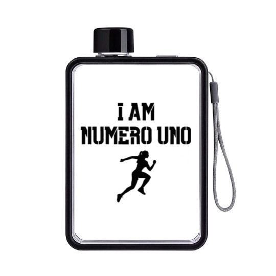 Numero Uno Strong Flat Water Bottles