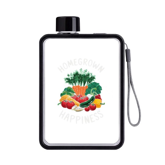 Farmers Market Farmer Agriculture Farming Food Flat Water Bottles