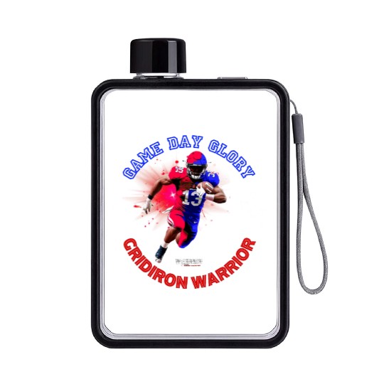 GAME DAY GLORY Flat Water Bottles